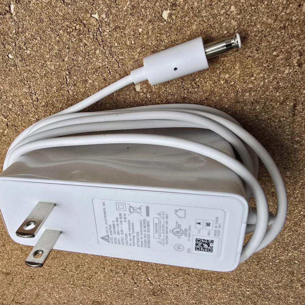 White Power Adapter with Cable